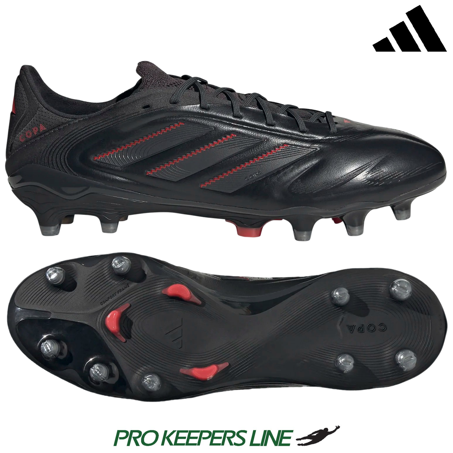 ADIDAS COPA PURE III ELITE FG CORE BLACK/CARBON/LUCID RED