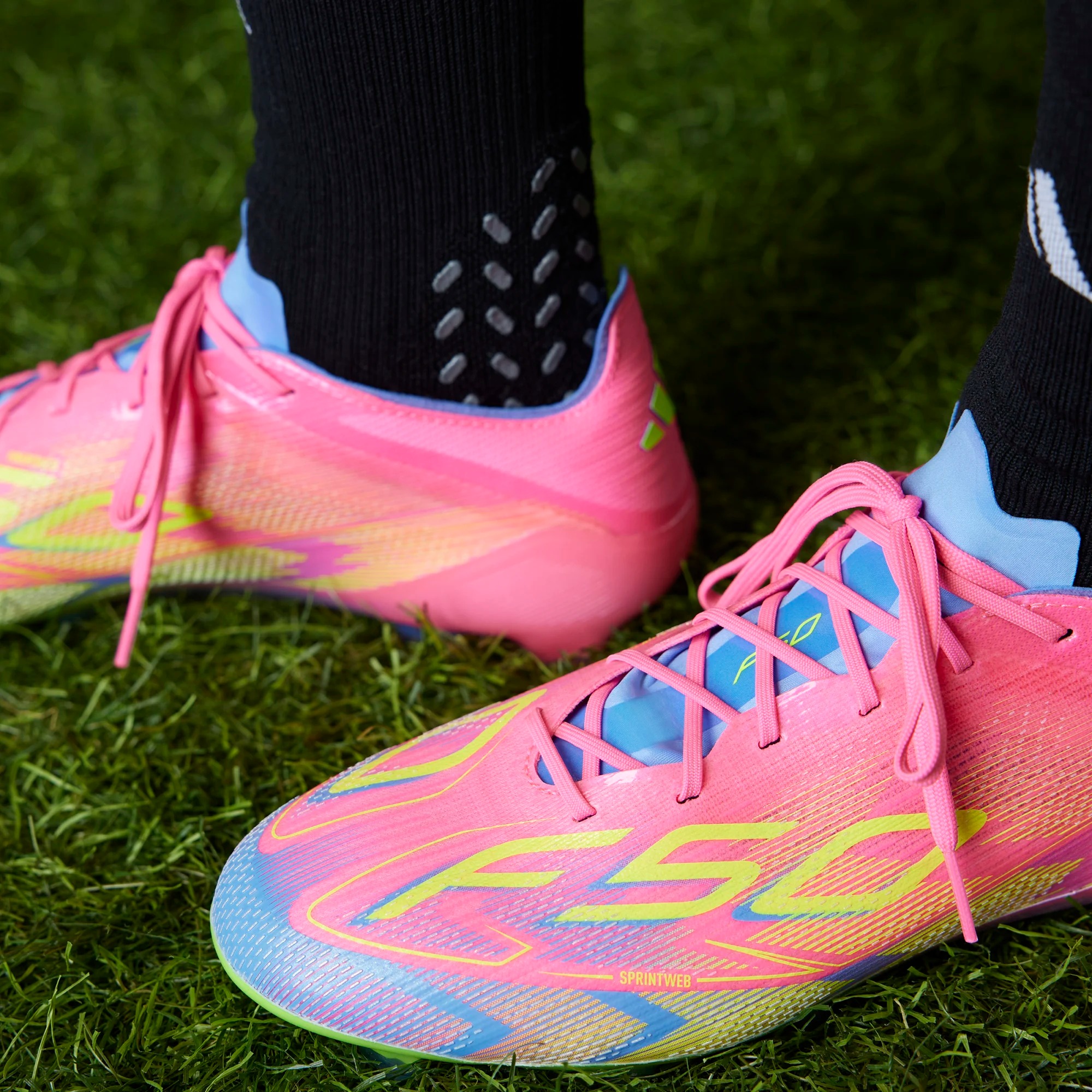 ADIDAS F50 ELITE FG LUCID PINK/LUCID LEMON/BLUE FUSION