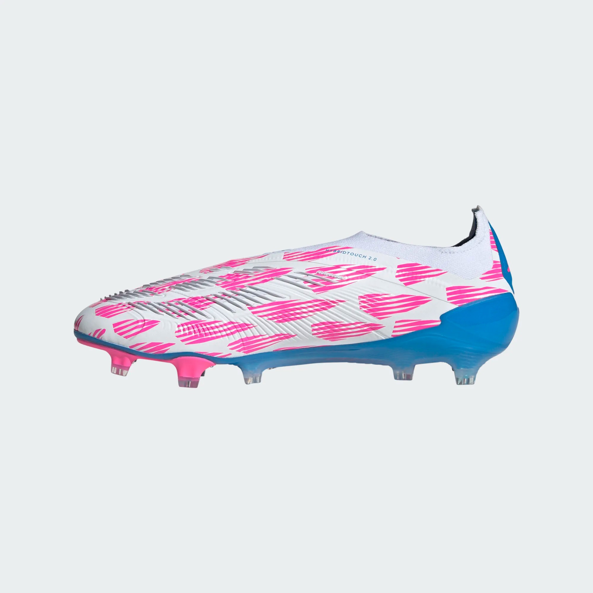 ADIDAS PREDATOR ELITE LL FG WHITE/SOLAR BLUE/SOLAR PINK