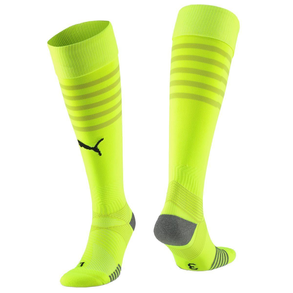 PUMA TEAMFINAL SOCKS YELLOW ALERT