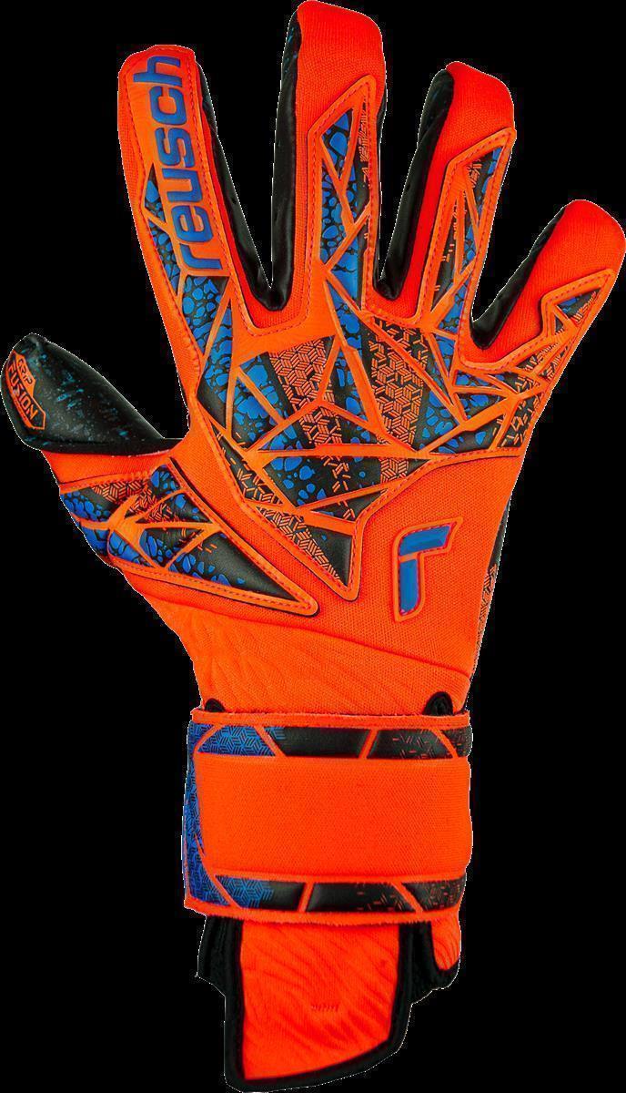 REUSCH ATTRAKT FUSION GUARDIAN HYPER ORANGE/ELECTRIC BLUE/BLACK