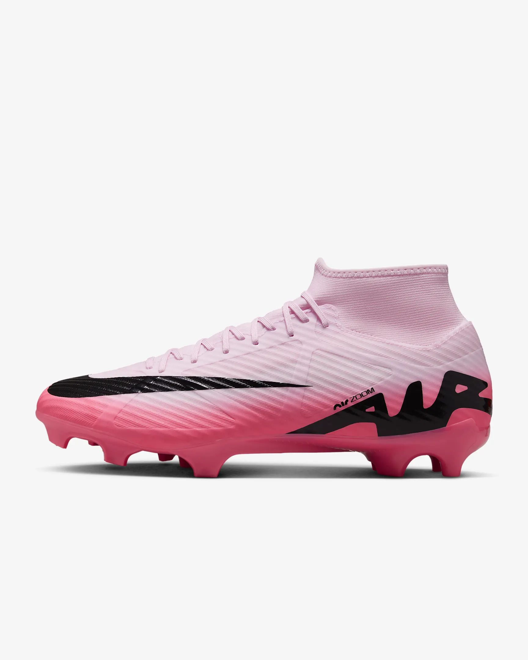 NIKE ZOOM MERCURIAL SUPERFLY 9 ACADEMY PINK FOAM/BLACK