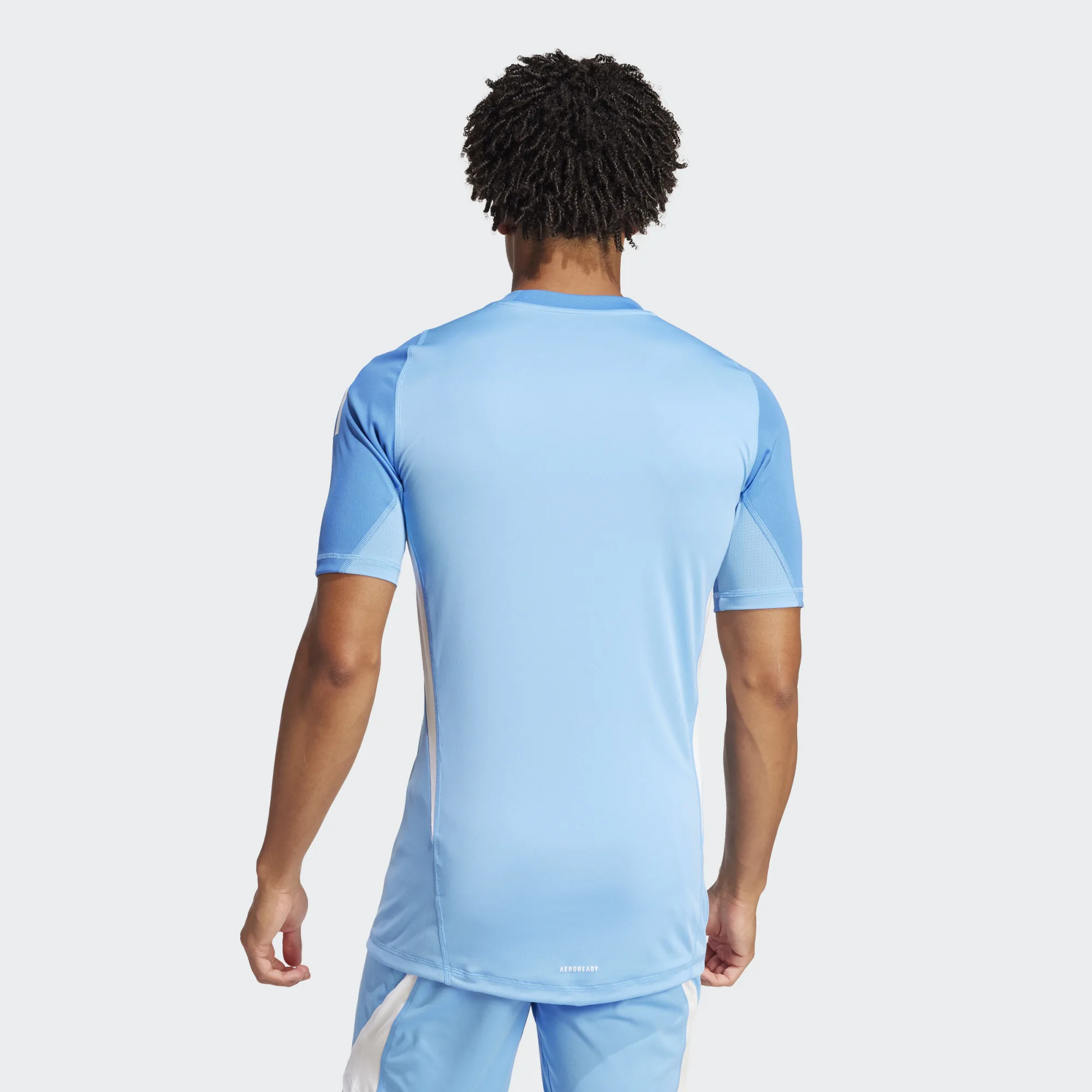 ADIDAS TIRO25 PRO GK JERSEY SHORT SLEEVE BLUE BURST