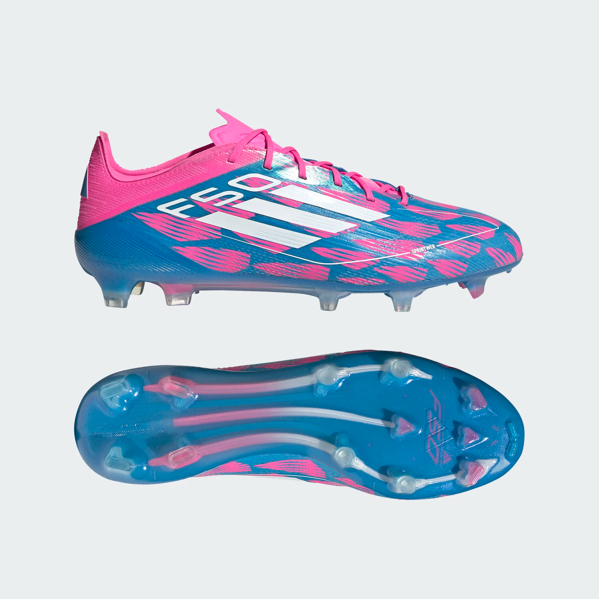 ADIDAS F50 ELITE FG SOLAR BLUE/WHITE/SOLAR PINK