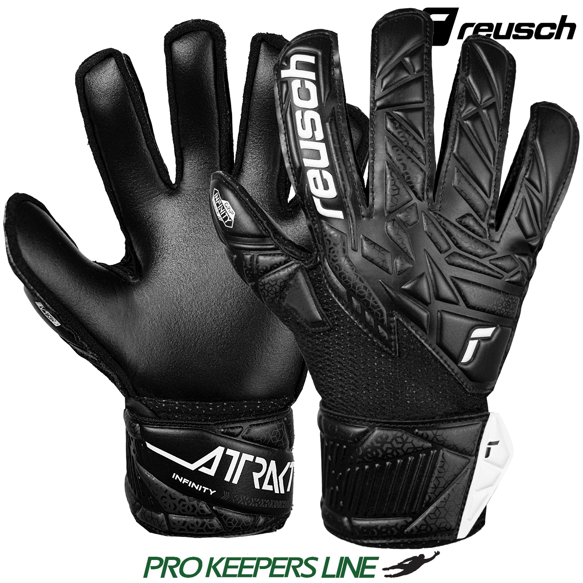 REUSCH ATTRAKT INFINITY JUNIOR BLACK 25