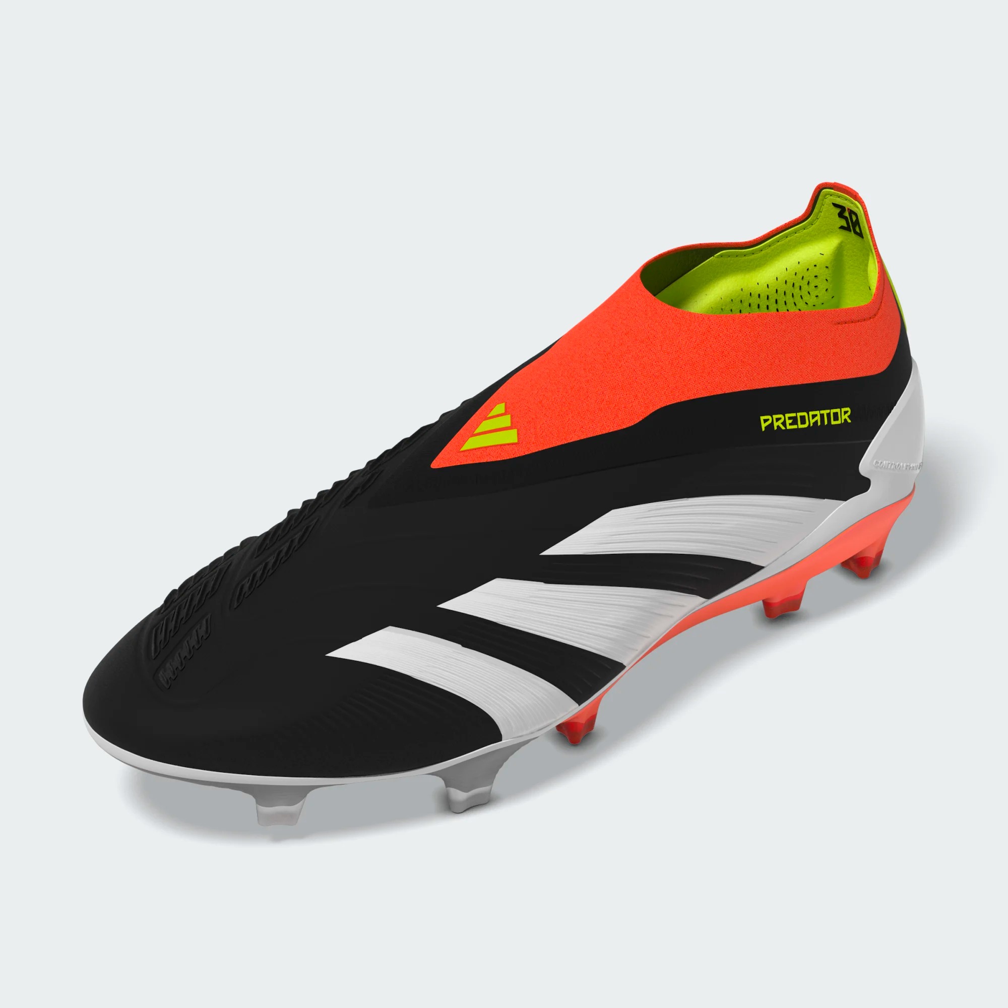 ADIDAS PREDATOR ELITE LL FG CORE BLACK/CLOUD WHITE/SOLAR RED