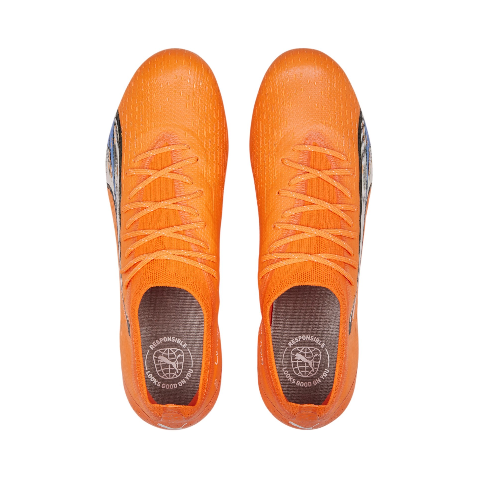 PUMA ULTRA ULTIMATE MXSG ULTRA ORANGE-PUMA WHITE-BLUE GLIMMER