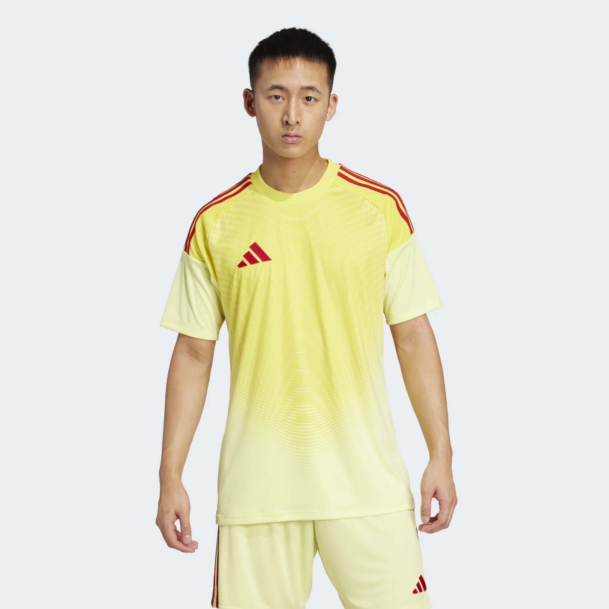 ADIDAS TIRO25 COMPETITION GK JERSEY SHORT SLEEVE PULSE YELLOW