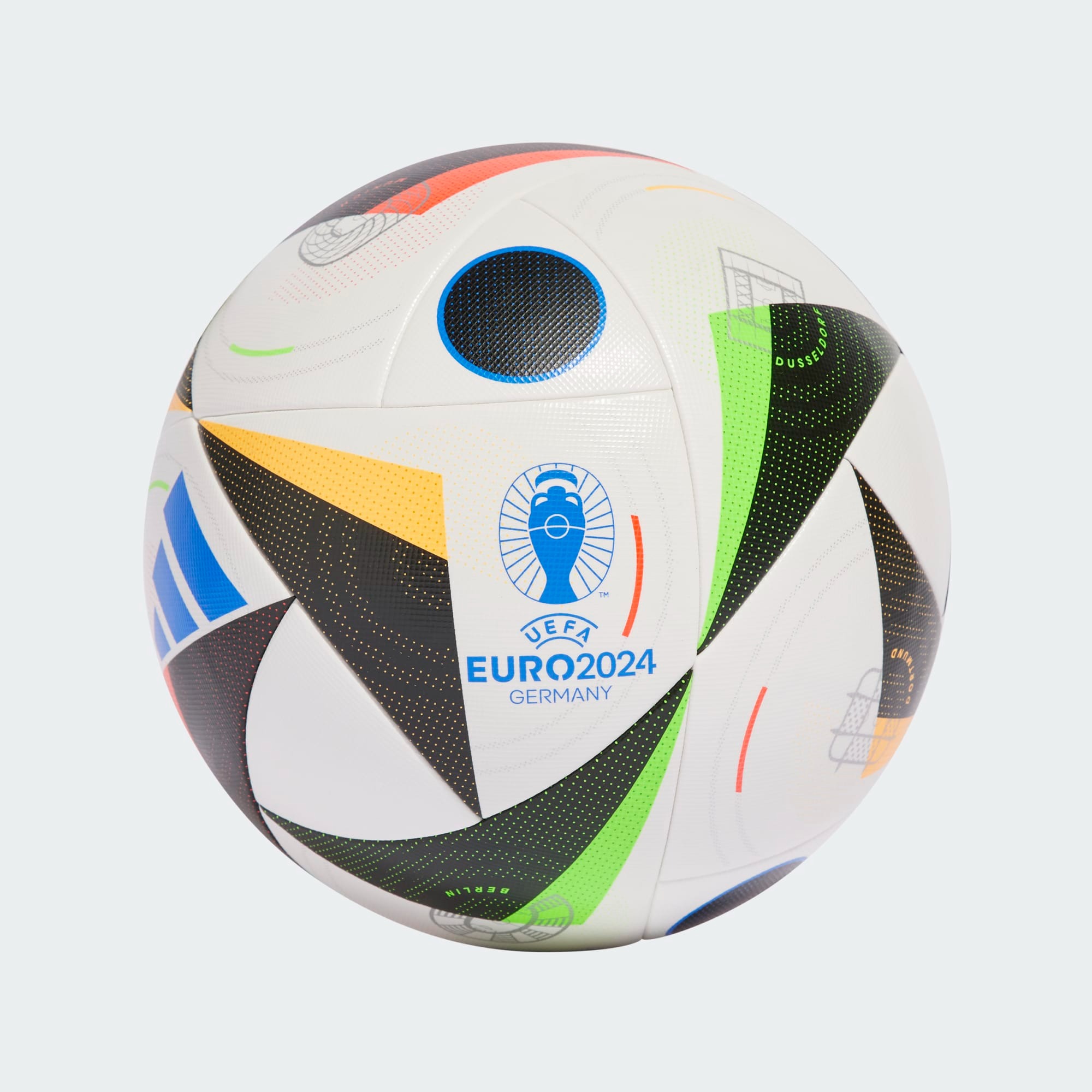 ADIDAS EURO24 COMPETITION WHITE/BLACK/GLOW BLUE