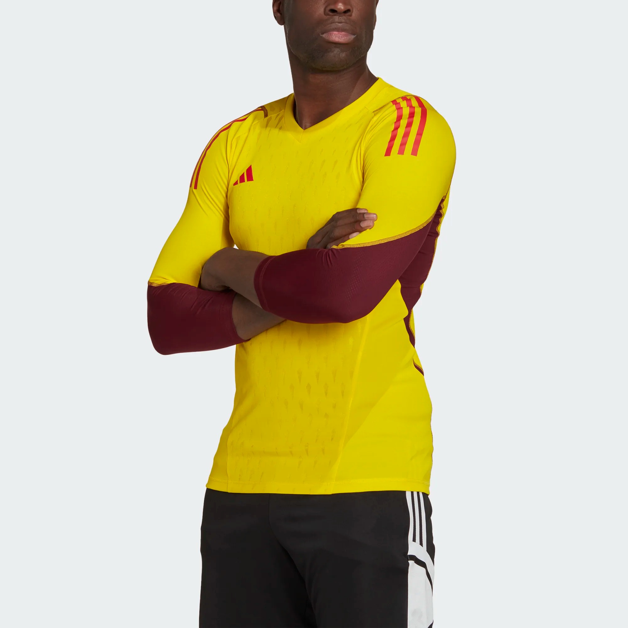 ADIDAS T23 PROMO GK JERSEY LS TEAM YELLOW