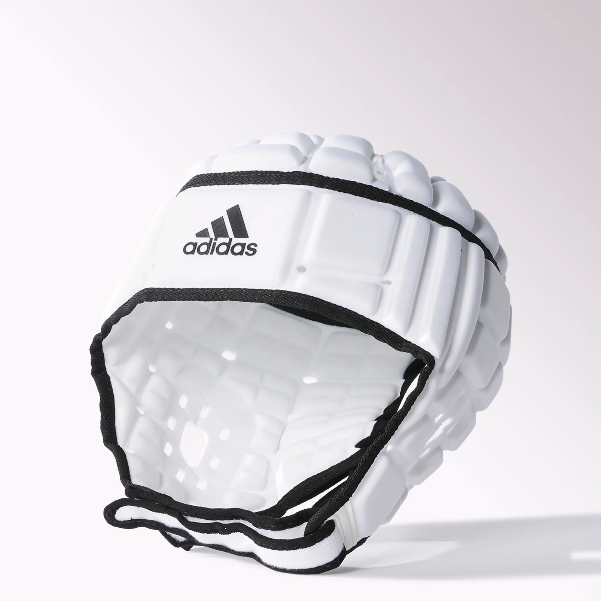 ADIDAS HEADGUARD  WHITE/BLACK