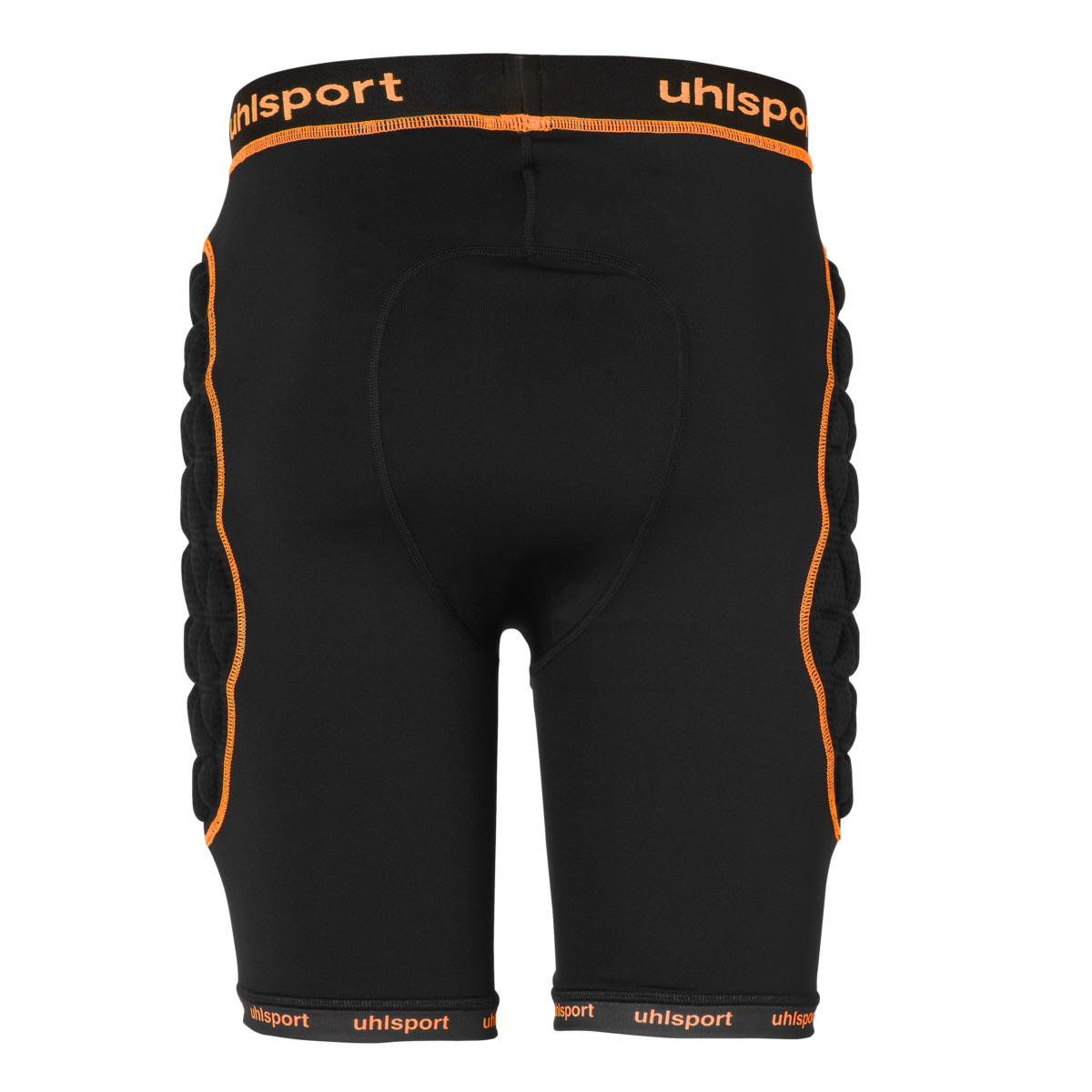 UHLSPORT BIONIKFRAME PADDED SHORT BLACK/ FLUO ORANGE