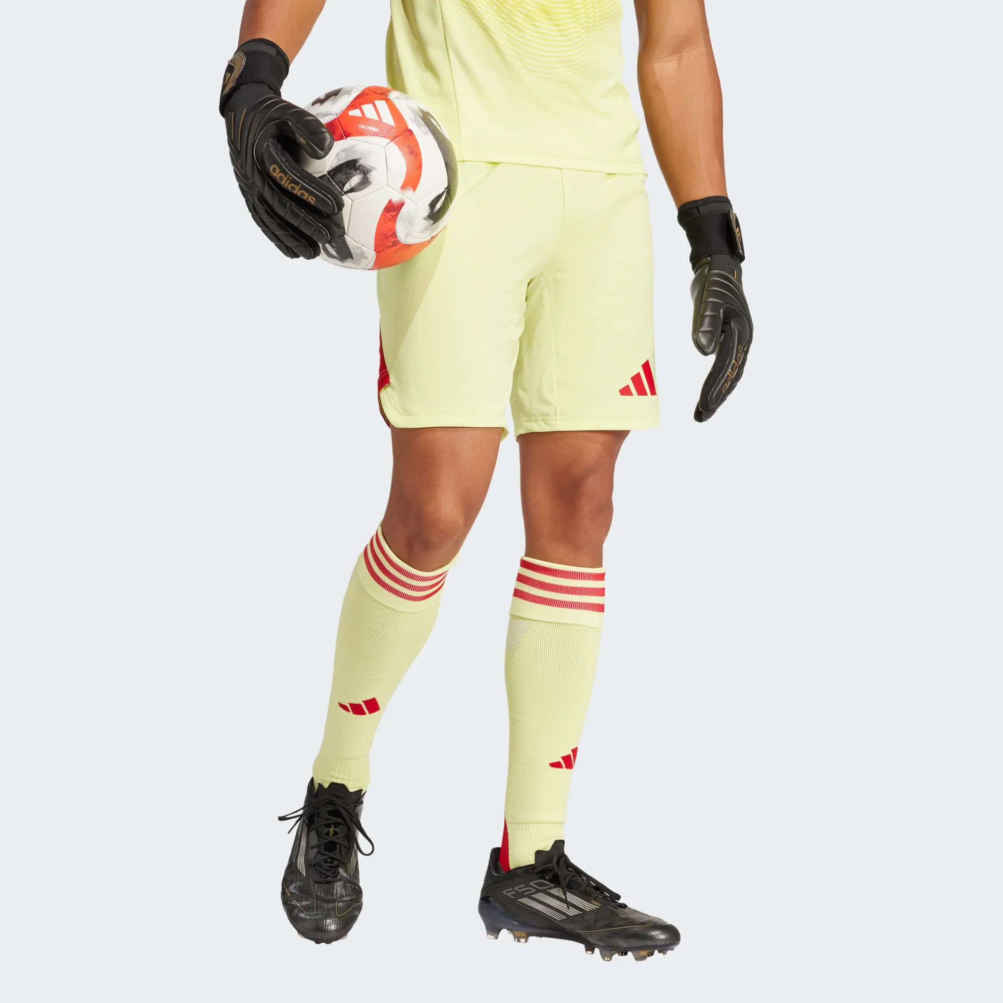 ADIDAS TIRO25 PRO GK SHORT PULSE YELLOW