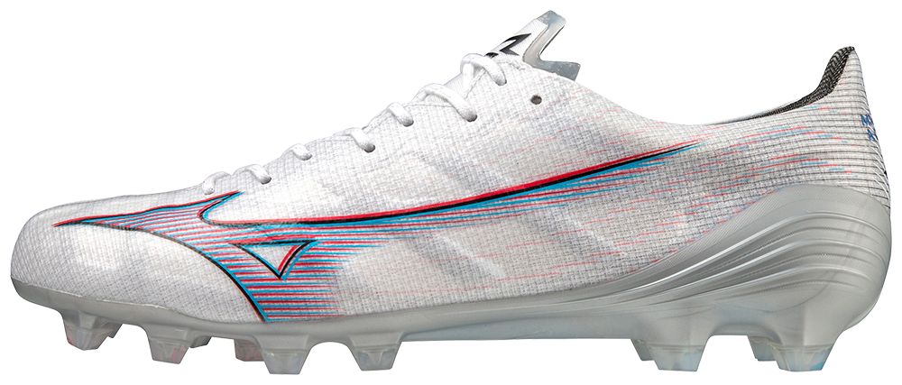 MIZUNO ALPHA ELITE WHITE/IGNITION RED/BLUE