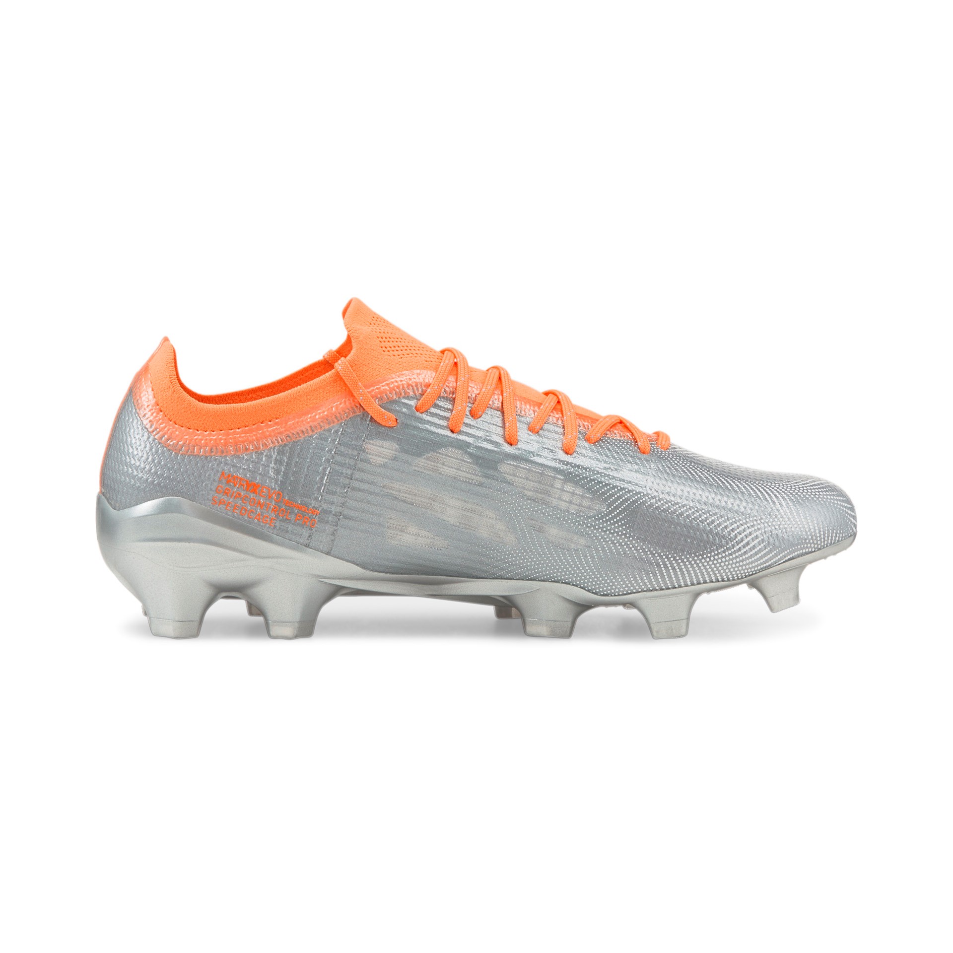 Puma outlet Ultra 1.4 FG/AG Men's Soccer Cleats Silver Neon Citrus 106694-01 Size 11.5