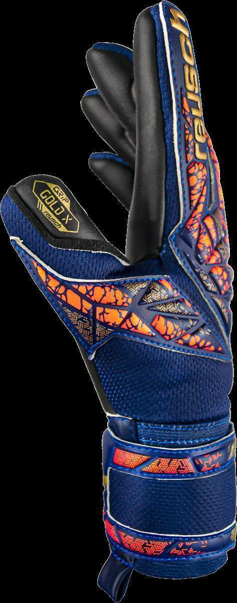 REUSCH ATTRAKT GOLD X JUNIOR PREMIUM BLUE/GOLD/BLACK