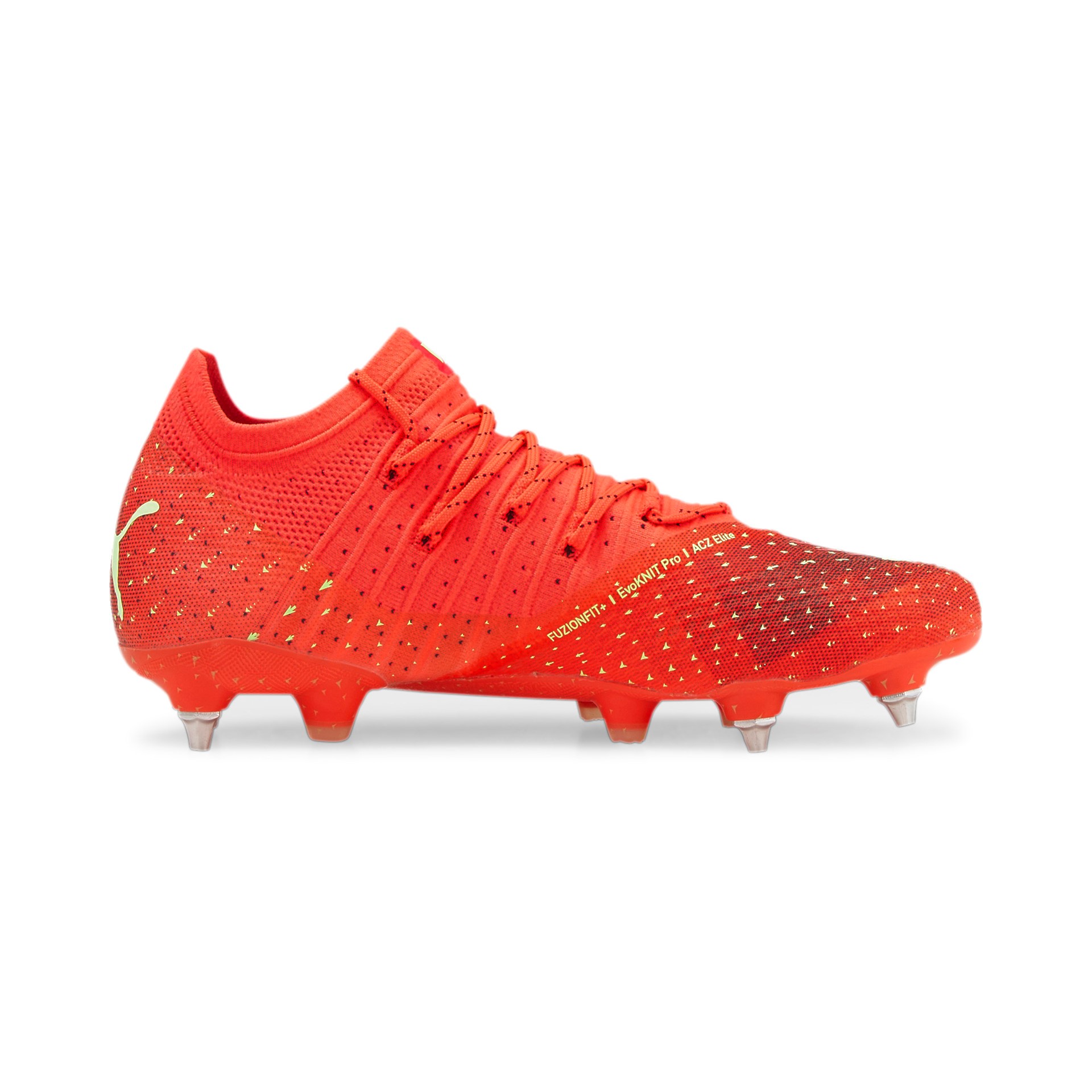 PUMA FUTURE Z 1.4 MXSG FIERY CORAL - FIZZY LIGHT - PUMA BLACK - SALMON