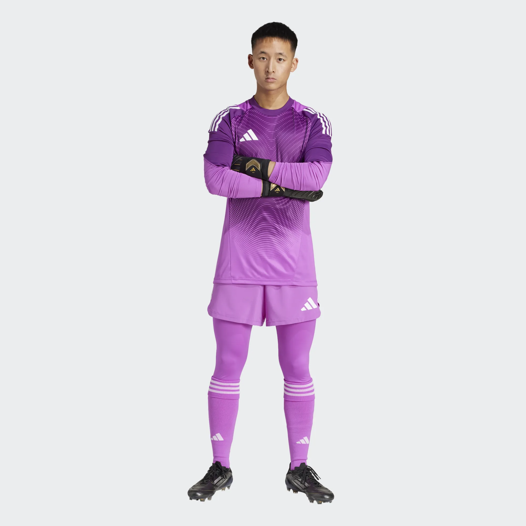 ADIDAS TIRO25 PRO GK JERSEY LS PURPLE BURST