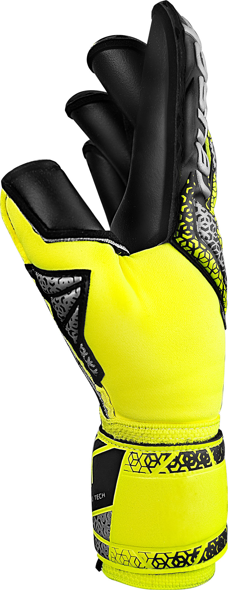 REUSCH ATTRAKT DUO EVOLUTION SAFE YELLOW/SILVER/BLACK