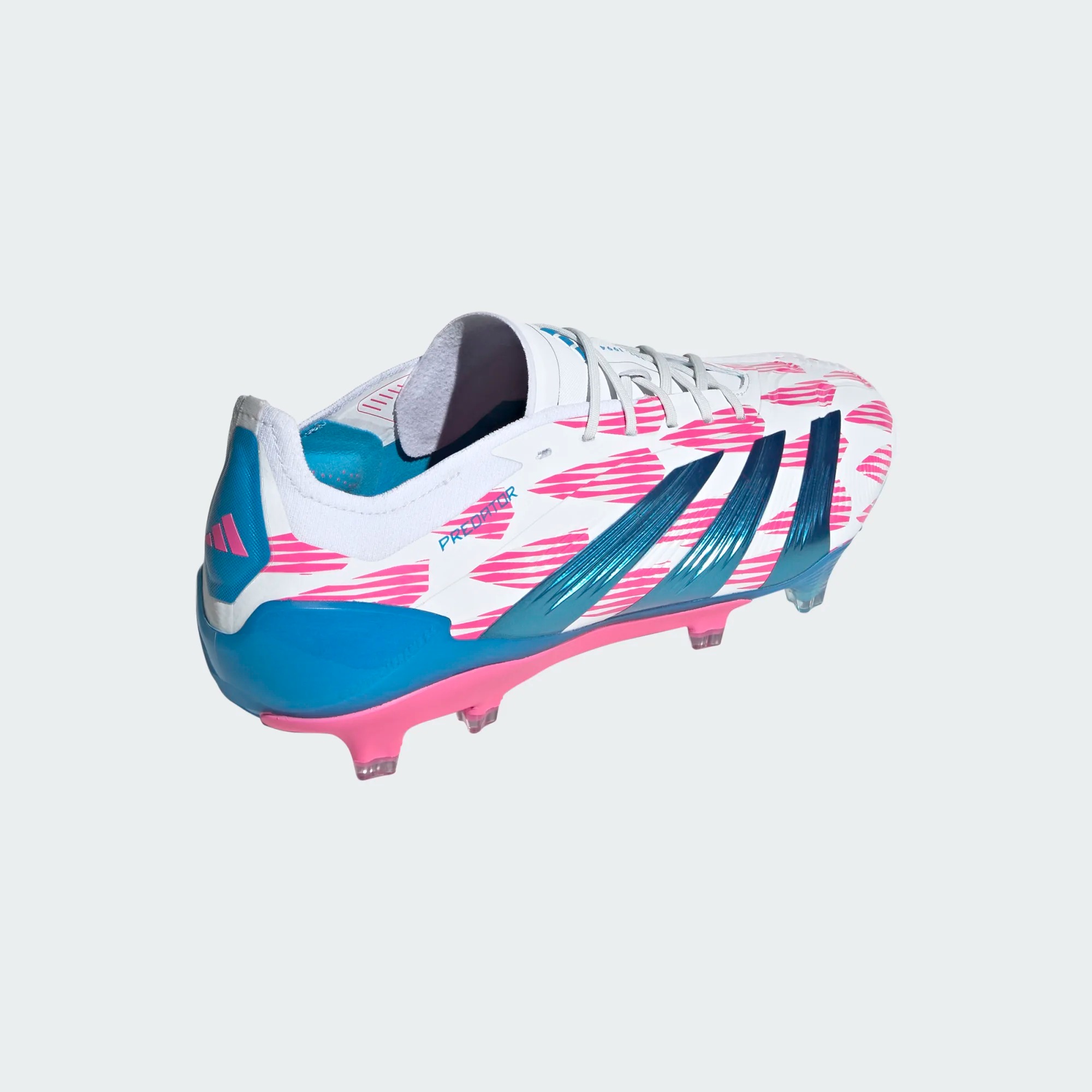 ADIDAS PREDATOR ELITE FG WHITE/SOLAR BLUE/SOLAR PINK