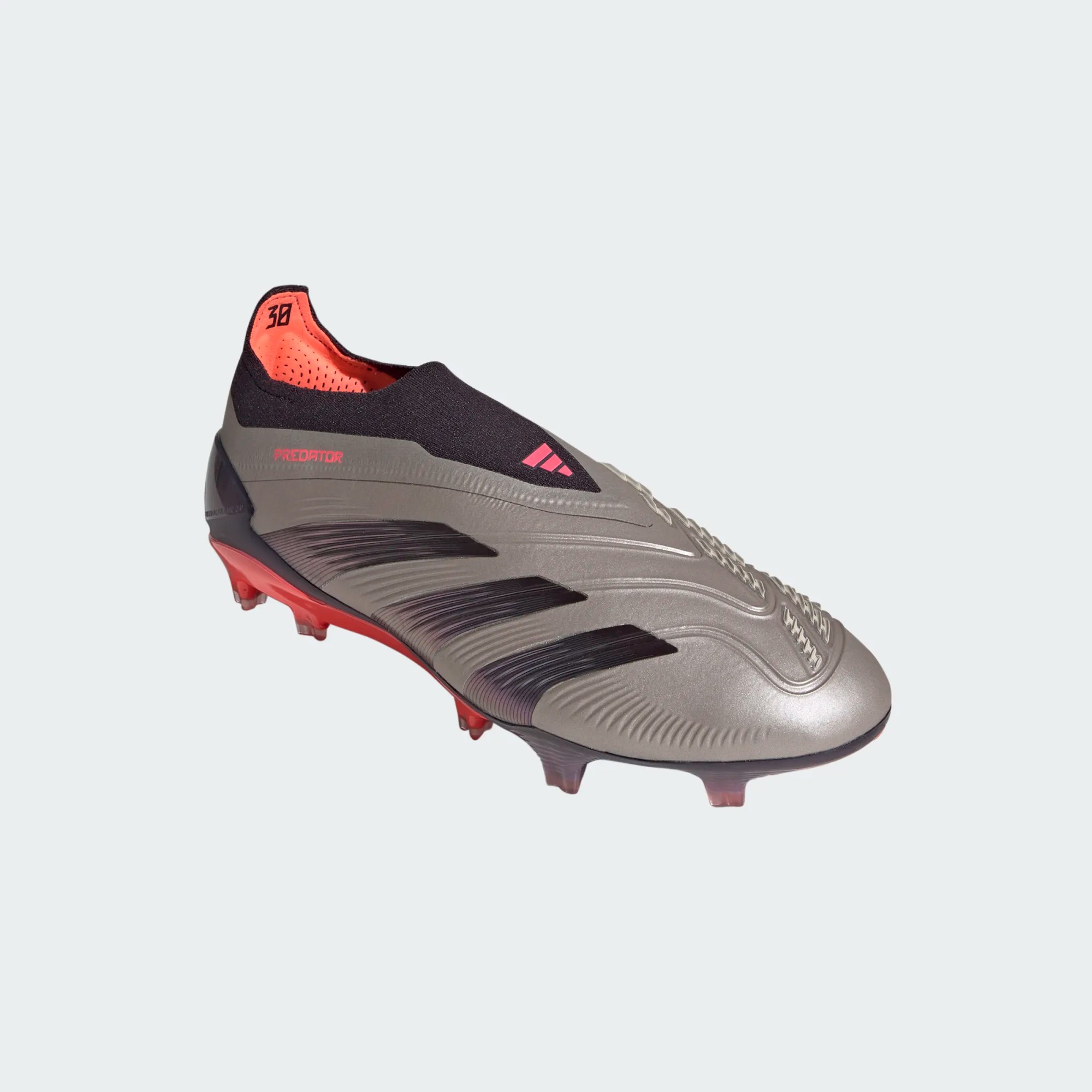 ADIDAS PREDATOR ELITE LL FG PLATIN METALLIC/AURORA BLACK/CARBON