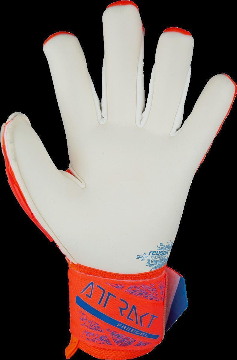 REUSCH ATTRAKT GOLD X FREEGEL HYPER ORANGE/ELECTRIC BLUE