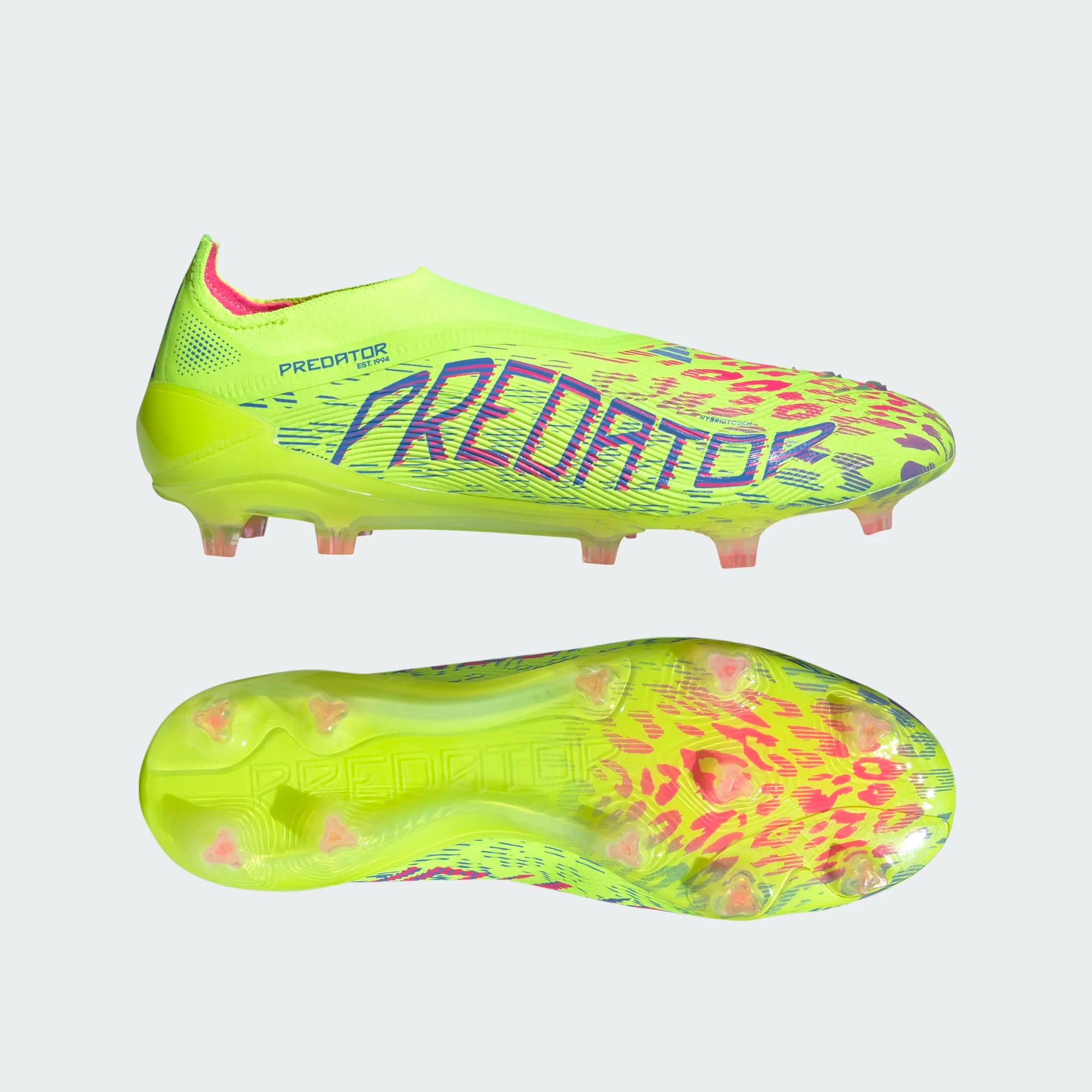 ADIDAS PREDATOR ELITE LL FG LUCID LEMON/LUCID PINK/BLUE FUSION